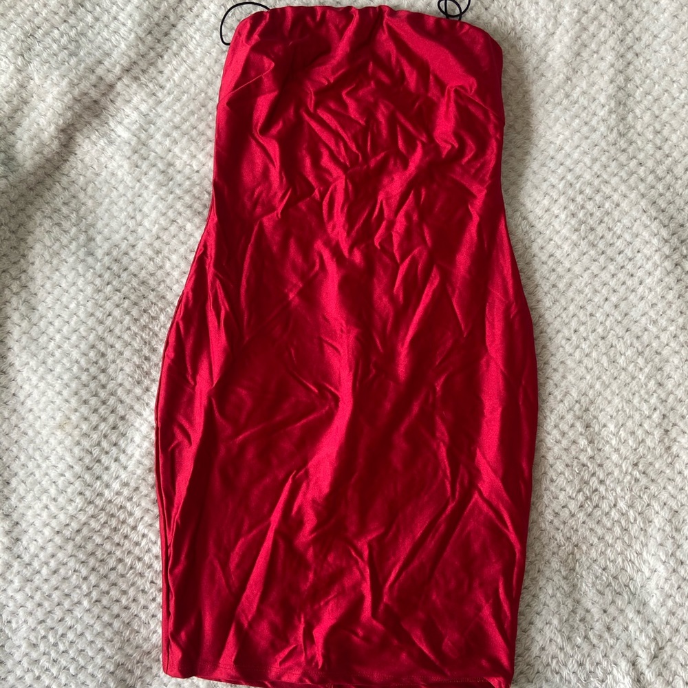 Red dress
